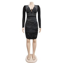 Sparkly Rhinestone Mini Dress