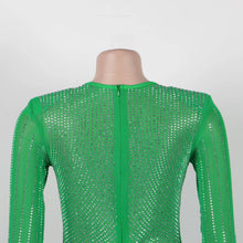 Sparkly Rhinestone Mini Dress