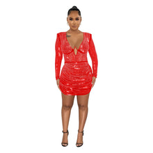 Sparkly Rhinestone Mini Dress