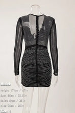 Sparkly Rhinestone Mini Dress