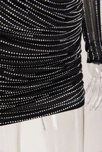 Sparkly Rhinestone Mini Dress