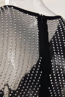 Sparkly Rhinestone Mini Dress